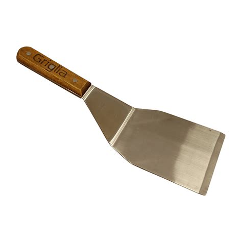 Griglia Stainless Steel Pizza Spatula with Bamboo Handle - Vanhunks Outdoor