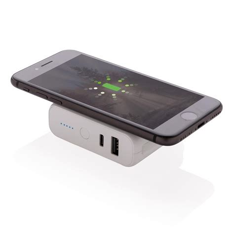 XD Collection 5.000 mAh wireless power bank | PrintSimple