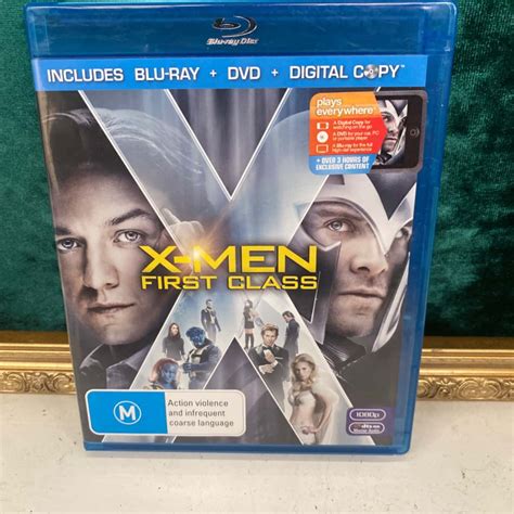 X-Men First Class Blu Ray Dvd