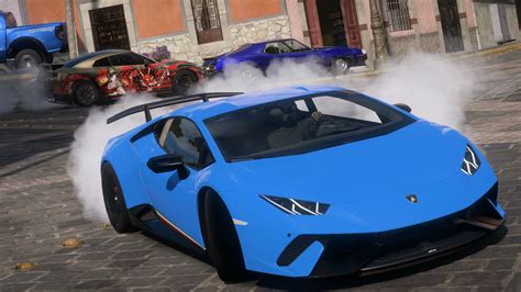 Drifting a Lamborghini Huracan Performante in Forza Horizon 5 - YouTube