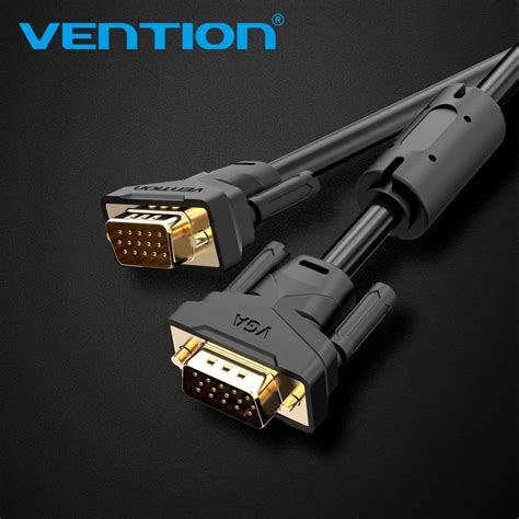 Vention VGA to VGA Cable Male to Male 15 Pin Extension Monitor Cable ...