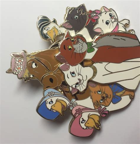 13770 - the Aristocats - Character Clusters - Walt Disney Imagineering Disney Pin