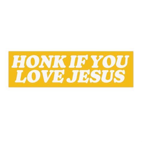 Christian Bumper Stickers Funny - Etsy