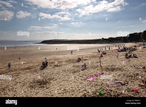 Barry Island beach in Wales Stock Photo - Alamy