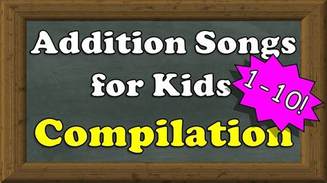 Addition Songs For Kindergarten