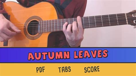 Autumn Leaves // Guitar Fingerstyle Arrangement