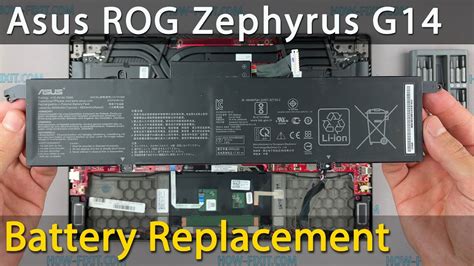 Replacment Battery for Asus Rog Zephyrus G14 G14 zephyrus rog internals ...