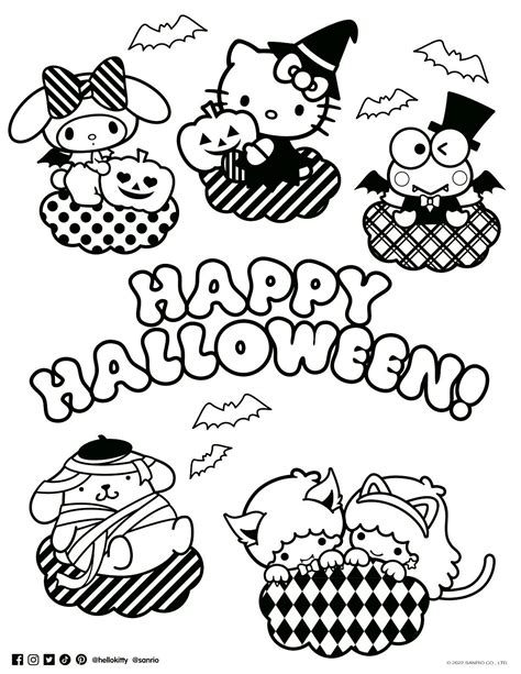 Hello Kitty and friends Printable | Hello kitty colouring pages, Hello kitty coloring, Kitty ...