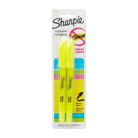 Sharpie 2-Pack Yellow Highlighter - 27162PP | Blain's Farm & Fleet