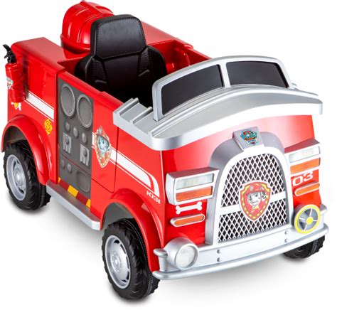 Download Transparent Paw Patrol Marshall Fire Truck - Car - PNGkit