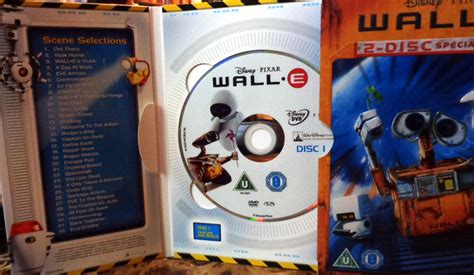 Movies on DVD and Blu-ray: WALL-E (2008)