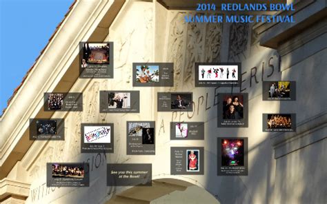 2014 Redlands Bowl Summer Music Festival by Tracy Massimiano on Prezi