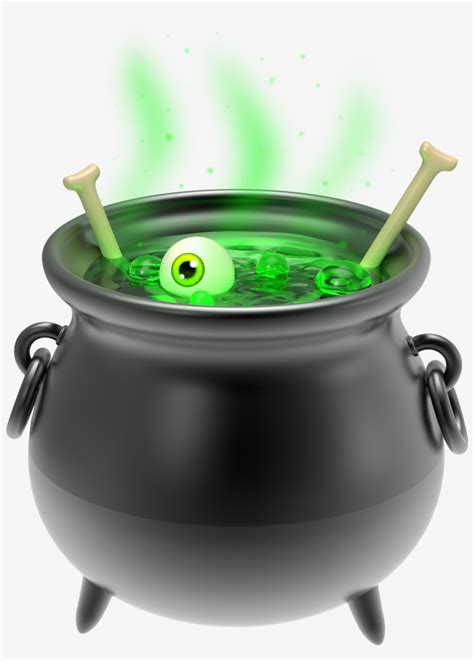 Witch Cauldron Clipart