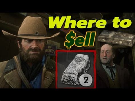 rdr2 where to sell gold bars - YouTube