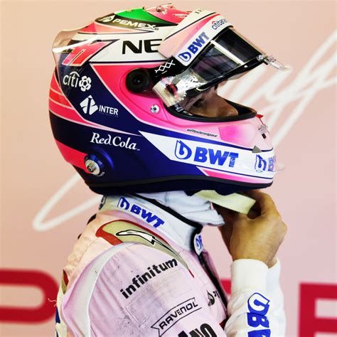 Sergio Perez 2018 1:1 Replica Helmet | F1 Authentics