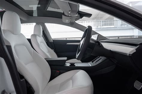 Tesla Model 3 White Interior Review | Cabinets Matttroy