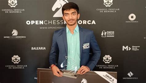 Indian Grandmaster D Gukesh wins Menorca Open chess tournament-Sports ...