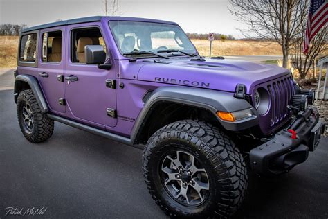 Purple JL Wrangler Rubicon (JLUR) Build | 2018+ Jeep Wrangler Forums ...