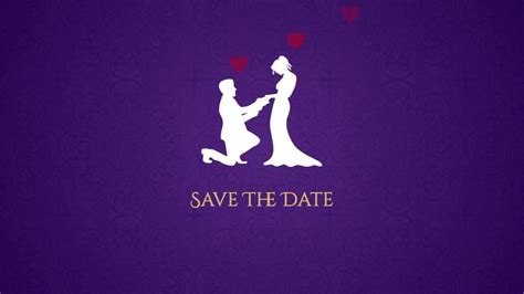 Wedding Invitation Motion Graphic Free