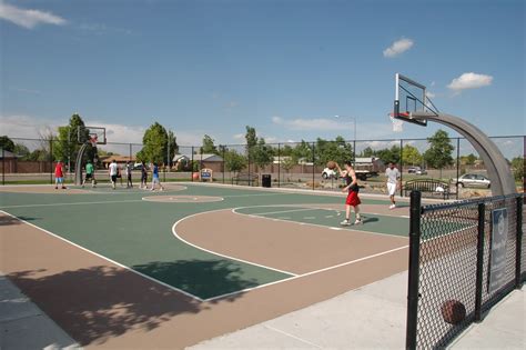 Outdoor Basketball Court