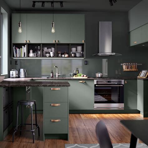 IKEA USA on Instagram: “Give your kitchen a gray-green makeover with ...