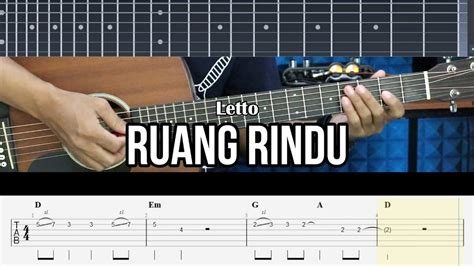 Ruang Rindu - Letto | Tutorial Gitar Mudah dan TAB Chords - Chordify