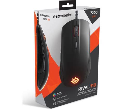 Buy STEELSERIES Rival 110 Optical Gaming Mouse | Free Delivery | Currys