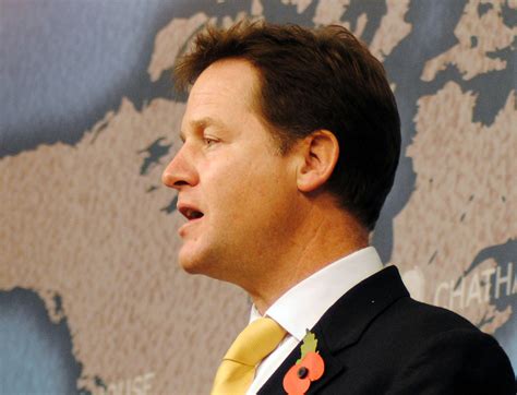 The Rt Hon Nick Clegg, Deputy Prime Minister, UK