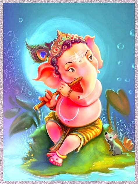 Lord Ganesha Animated Images Free Download - Ganesh Chaturthi Greetings ...