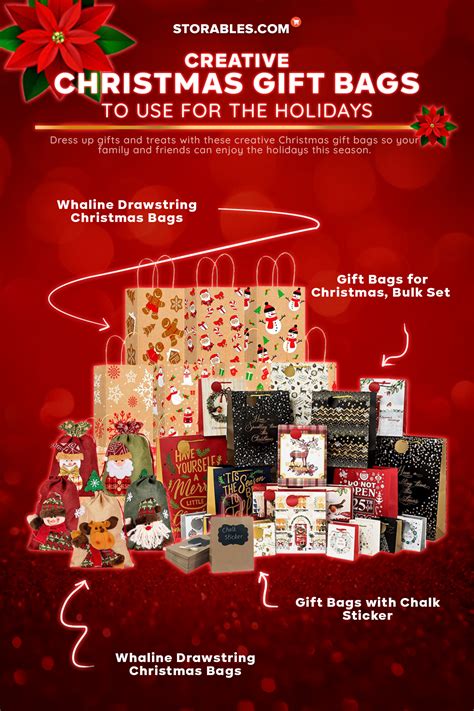 7 Creative Christmas Gift Bags to Use for the Holidays | Storables