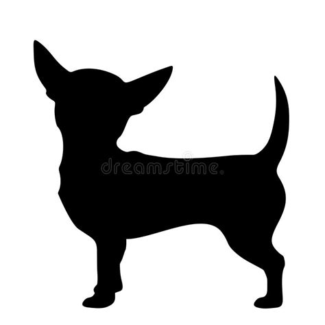 79+ Long Haired Chihuahua Face Silhouette - l2sanpiero