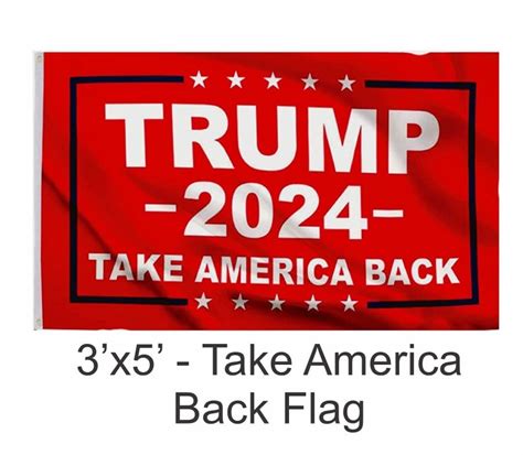 Donald Trump 2024 Flag Double Sided - Deidre Rhiamon