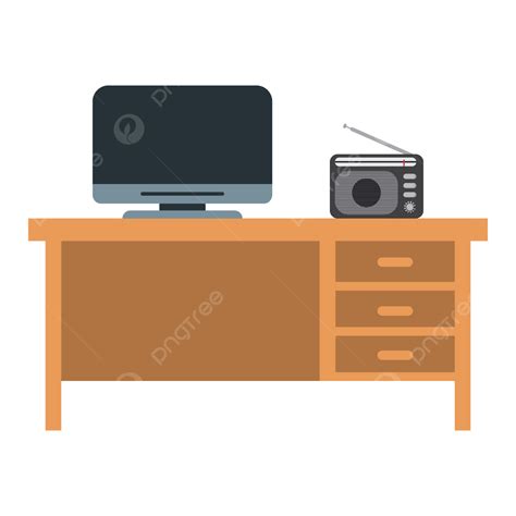 Working Table, Work, Work Bench, Office PNG and Vector with Transparent Background for Free Download