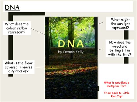 DNA by Dennis Kelly by amd26 - Teaching Resources - Tes