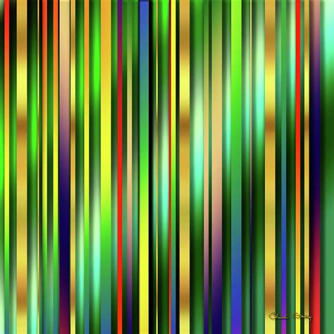 Colorful Stripes 2 Digital Art by Chuck Staley - Fine Art America