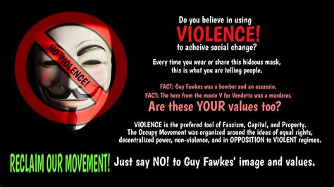 BillHustonBlog: Guy Fawkes = Violence