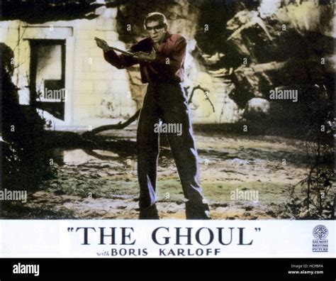 THE GHOUL, Boris Karloff, 1933 Stock Photo - Alamy