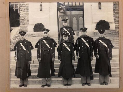 Vintage Virginia Tech Corps of Cadets Photo with history Blacksburg ...