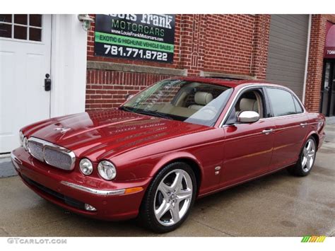 2006 Radiance Red Metallic Jaguar XJ Super V8 #103001109 Photo #9 ...