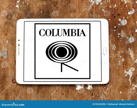 Columbia Records logo editorial stock photo. Image of icon - 99432288