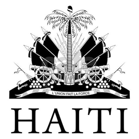 Haiti Coat Of Arms Square Car Magnet 3" x 3" by teyes - CafePress