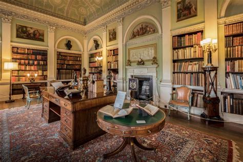 The Old Library inside Harewood House England [OC] | Harewood house ...