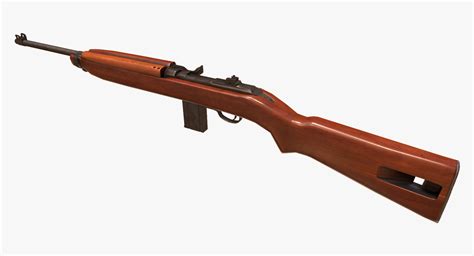 M1 Garand WWII Rifle Free 3D Model - .3ds .obj .fbx .mtl .stl - Free3D