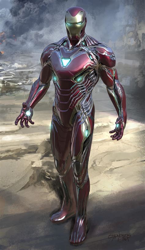 Mk 50 "Upgrade" concept art by Phil Saunders. : r/ironman