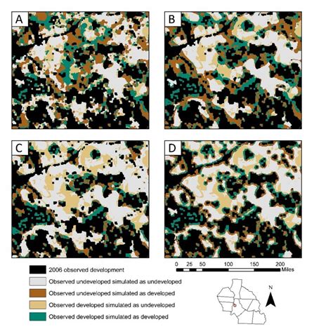 Representative examples of typical spatial patterns created from 2006... | Download Scientific ...