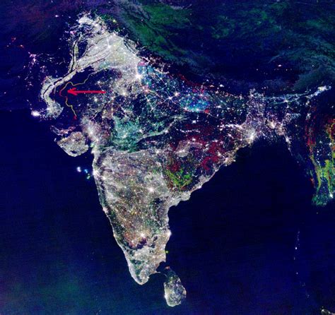 Through Picture: Satellite images of India