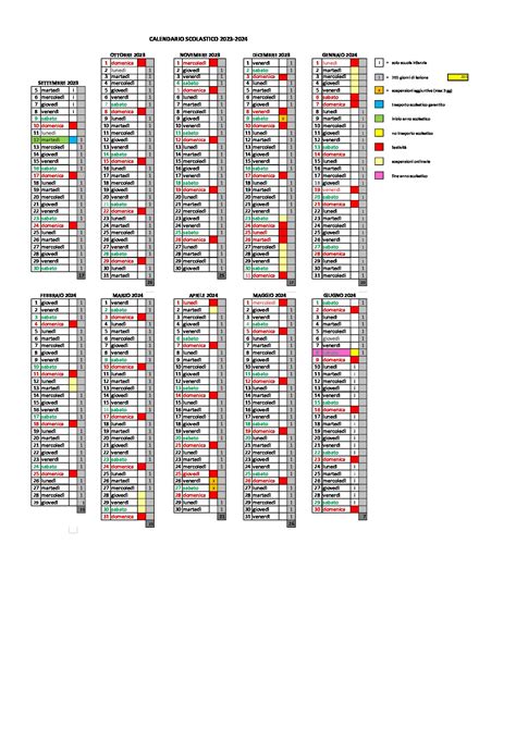 Calendario Scolastico 2024 2024 Milano - Hynda Laverna