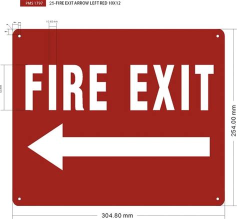 FIRE EXIT SIGN | HPD SIGNS - THE OFFICIAL STORE