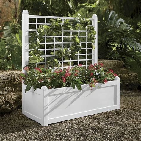 Large Trellis Planter | Country Door $64.99 | Planter trellis, Large trellis, Rectangular ...