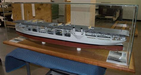 Model, Aircraft Carrier, USS Langley | National Air and Space Museum